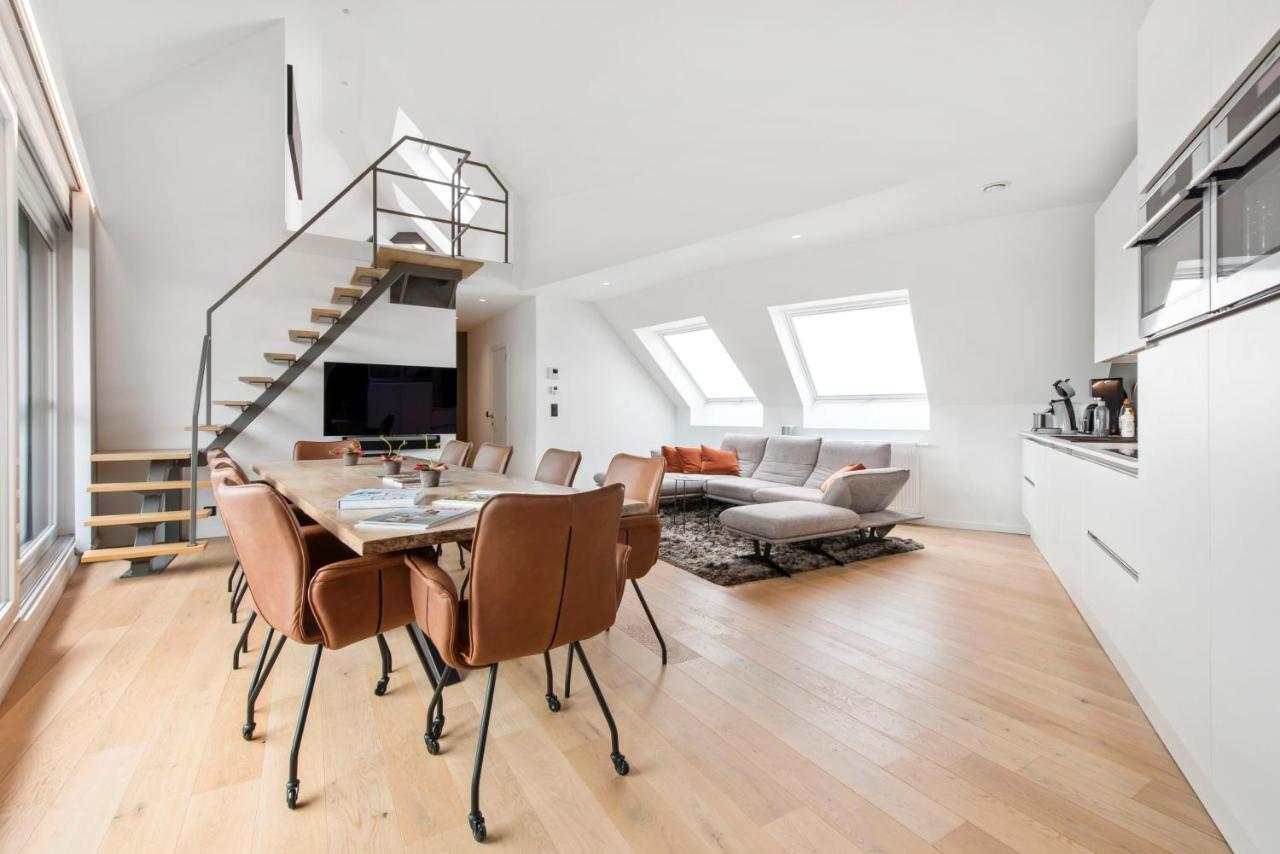 Exclusive Penthouse In Ghentアパートメント エクステリア 写真